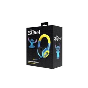 Brand New DISNEY Lilo and Stitch Adjustable Gaming Headset Wired & Foldable #893